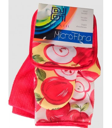 Set de Cocina Mod. 61389, Bh Textil.