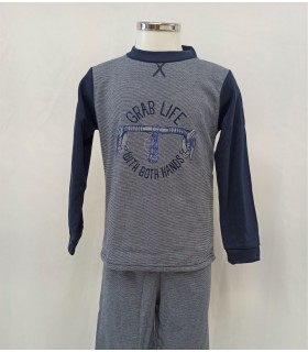 Pijama Niño Algodón Mod. 233617, Muslher.