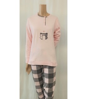 Pijama Señora Algodón Mod. 236613, Muslher.