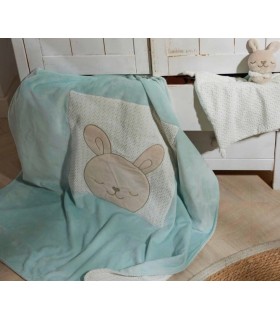 Conjunto Bebé Manta y DouDou Mod. 25515, Ysabel Mora