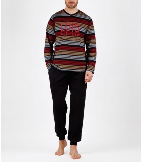 Pijama Algodón de Hombre Mod. 56375, LOIS.