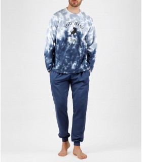 Pijama Algodón de Hombre Mod. 56376, LOIS.