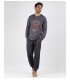 Pijama Algodón de Hombre Mod. 56377, LOIS.