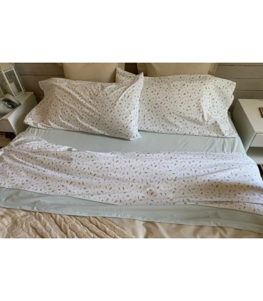 Juego de Sábanas Velvelina Mod. 01, Burrito Blanco.