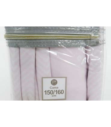 Juego de Sábanas Velvelina Mod. 02, Burrito Blanco.