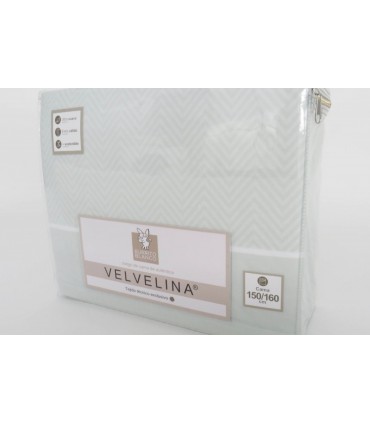 Juego de Sábanas Velvelina Mod. 02, Burrito Blanco.