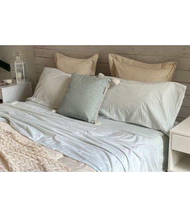 Juego de Sábanas Velvelina Mod. 02, Burrito Blanco.