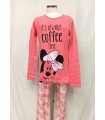 Pijama Niña Minnie Mouse Algodón Mod. 22988.