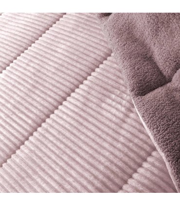 GRATIS Edredon Comforter Mod. Lines Melange, Manterol (GRATIS JUEGO DE SABANAS DE VERANO)