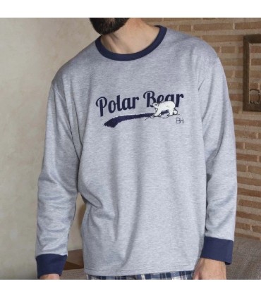 Pijama Hombre Algodón Invernal Mod. Florin (42183), BH Textil