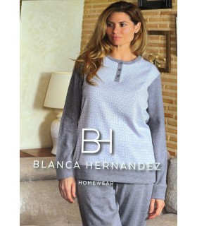 Pijama Mujer Algodón Invernal Mod. Lily (42149), BH Textil