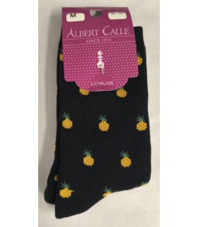 Calcetín Señora Estampado Mod. 400/42, Albert Calle.
