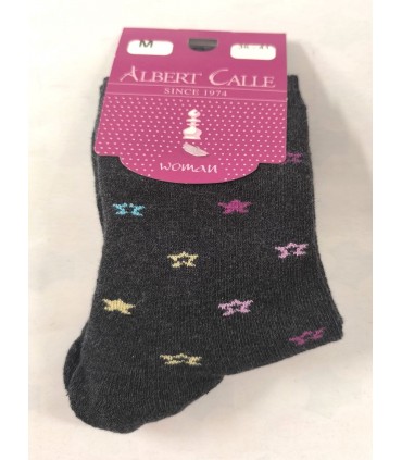 Calcetín Señora Estampado Mod. 400/40, Albert Calle.