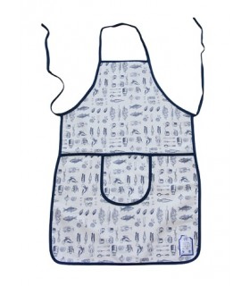 Delantal Adulto Algodón Mod. 61397, Bh Textil.