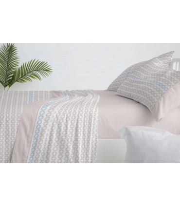 Juego de Sábana Verano Mod. 542, Burrito Blanco.