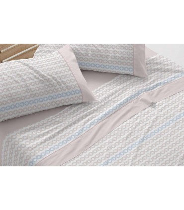 Juego de Sábana Verano Mod. 542, Burrito Blanco.