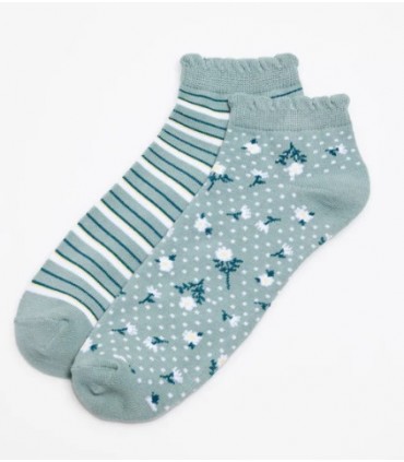 Pack-2  Calcetín Tobillero Mod. 12247, Ysabel Mora