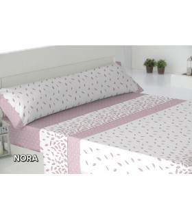 Juego de sábanas verano Mod. NORA, Cisne Rojo.