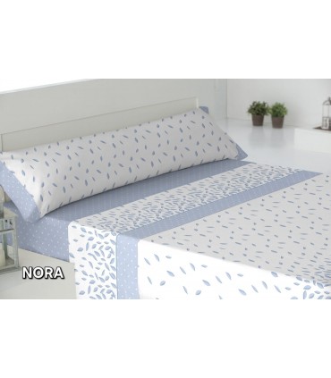 Juego de sábanas verano Mod. NORA, Cisne Rojo.