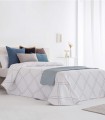 Colcha Jacquard Reversible Mod. TORLA, Sandeco.