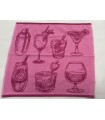 Paños de Cocina Mod. COKTAIL, Trovador.