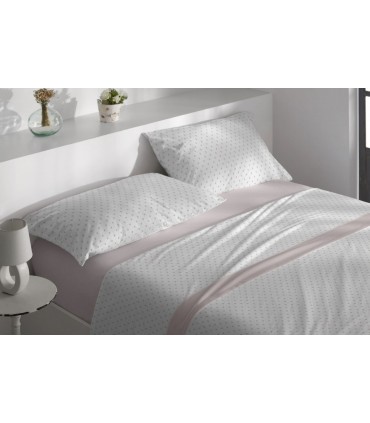 Juego de Sábanas Velvelina Mod. 10, Burrito Blanco.