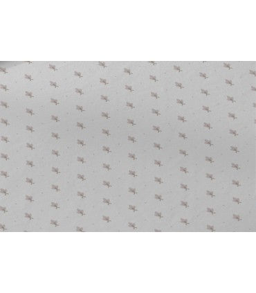 Juego de Sábanas Velvelina Mod. 10, Burrito Blanco.