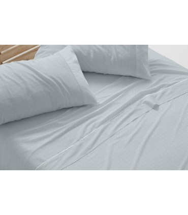 Juego de Sábana Franela Diseño 577, Burrito Blanco