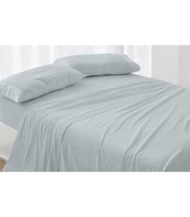 Juego de Sábana Franela Diseño 577, Burrito Blanco