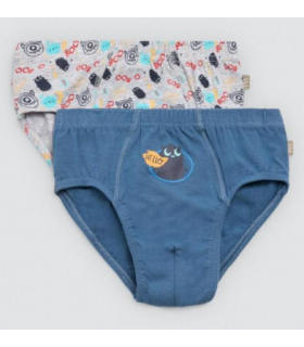 Pack de 2 Slips niño, mod. 18448, Ysabel Mora