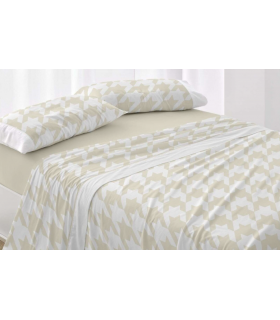 Juego de Sábanas verano, mod. 631, Burrito Blanco