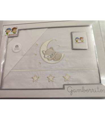 Juego de Sábanas infantil CUNA, mod. 11057, Gamberritos