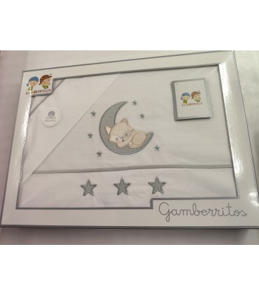 Juego de Sábanas infantil CUNA, mod. 11057, Gamberritos