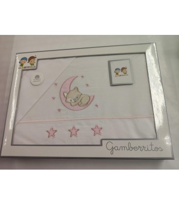 Juego de Sábanas infantil CUNA, mod. 11057, Gamberritos