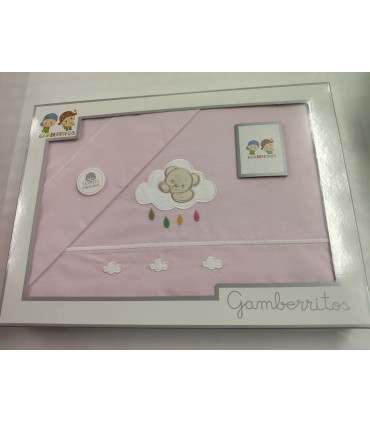 Juego de Sábana infantil CUNA, mod. 11060, Gamberritos