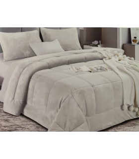 Edredón sherpa, Mod.Kali, Algodón Blanco