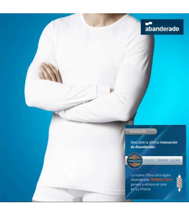 Camiseta Termaltech Manga Larga Caballero, Mod.A041Z Abanderado