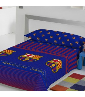 Juego de sábanas de verano del barcelona