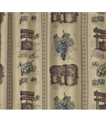 Cortina Alpujarreña Confeccionada. Mod UVA