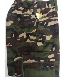 Pantalón Trabajo Multibolsillos Camuflaje, Navetex