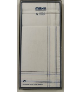 Pack de 6 Pañuelos Caballero, Marvin.