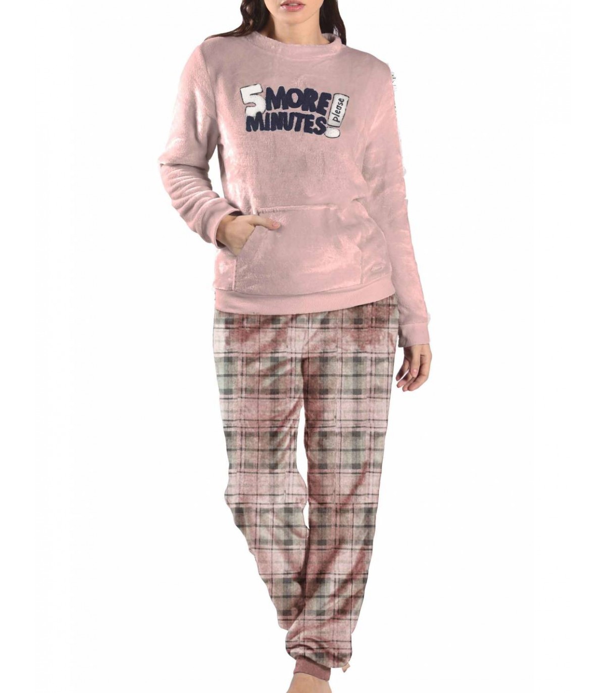 tabaco Shinkan Retencion Pijama Mujer Coralina Mod. M22219, Olympus, La Tienda Clásica