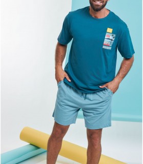 Pijama Hombre Verano Mod. 340043, MUYDEMI