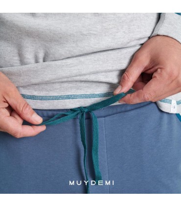 Pijama Hombre Algodón Mod. 350024, MUYDEMI