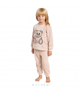 Pijama Niña Coralina Mod. 650307, MUYDEMI