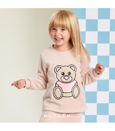 Pijama Niña Coralina Mod. 650307, MUYDEMI