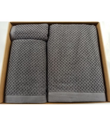 Juego de Toallas Mod. Onyx, Trovador.