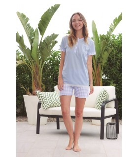 Pijama Corto Mujer Mod. Ambra (41874), BH Textil