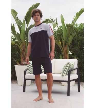 Pijama Tres Piezas Hombre Mod. Tris Simon (41891), BH Textil